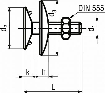 DIN 15237 výkres