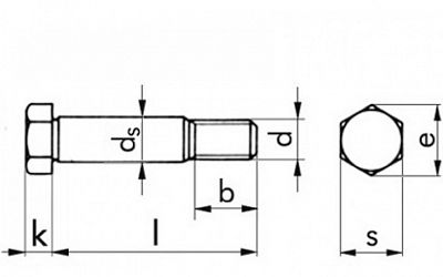 DIN 610 výkres