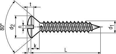 DIN 7973C výkres