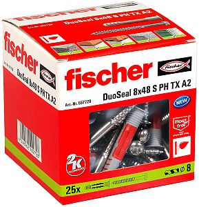 fischer těsnící hmoždinka DuoSeal