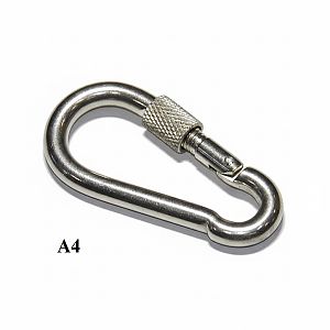 Karabina hasičská s pojistkou DIN 5299D