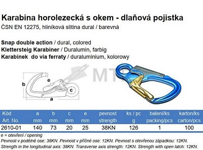 Karabina Via Ferrata