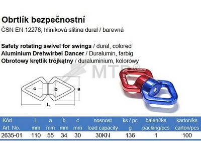 Obrtlík bezpečnostní