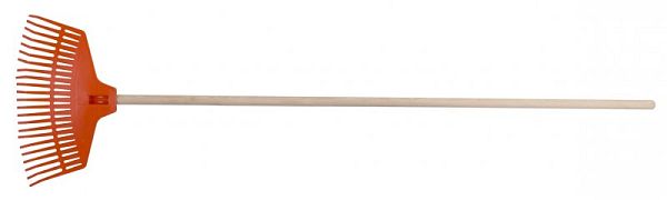 Hrábě plastové 40cm 23z s násadou 150cm
