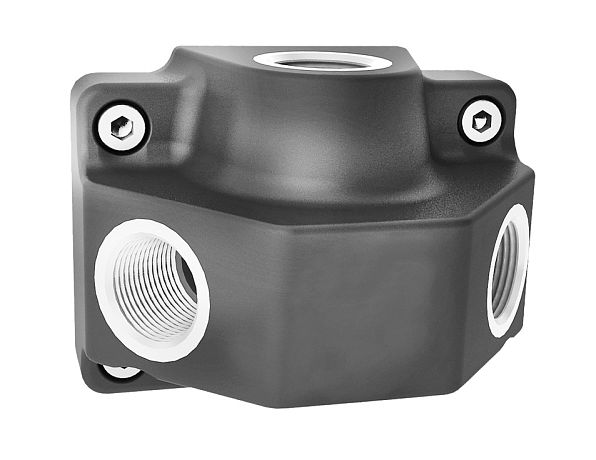 Rozdělovací krabice 1/2" + 2×1/2"