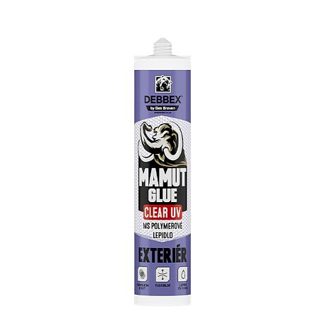 Den Braven MAMUT GLUE Clear UV Exteriér 290ml