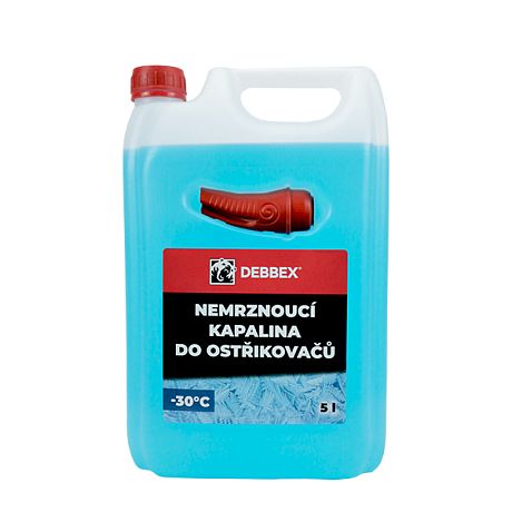 DEBBEX nemrznoucí kapalina do ostřikovačů -30°C 5L