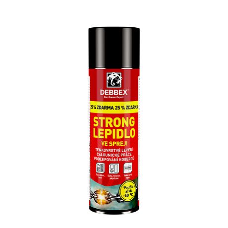 DEBBEX lepidlo ve spreji STRONG 400 ml
