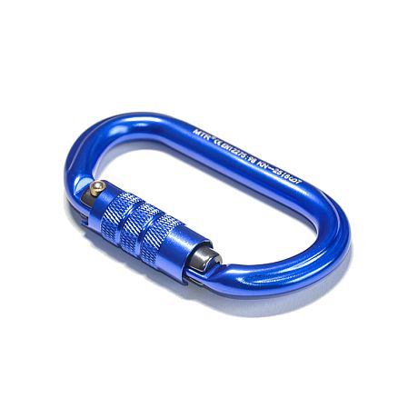 Karabina horolezecká oválná, twist lock