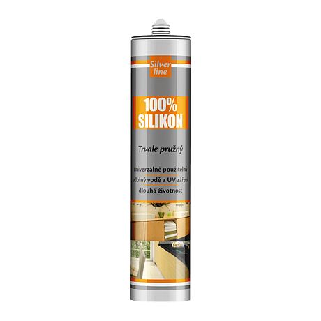 Den Braven SL silikon 100% 280ml transparentní