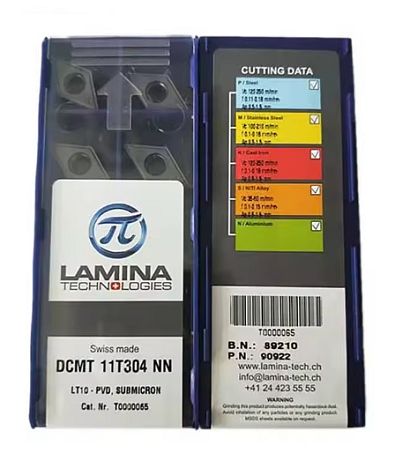Výměnná břitová destička LAMINA DCMT11T304-NN LT10