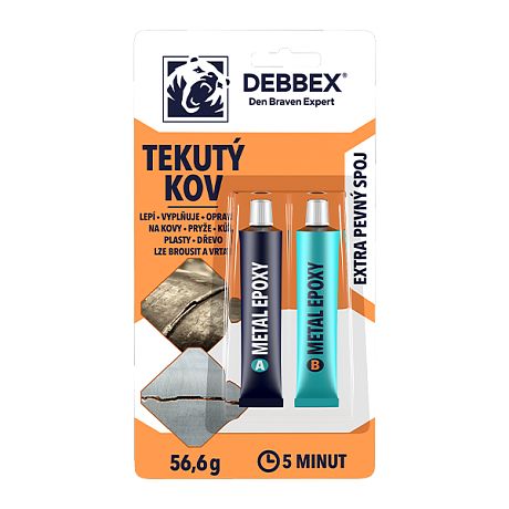 DEBBEX tekutý kov 56,6g