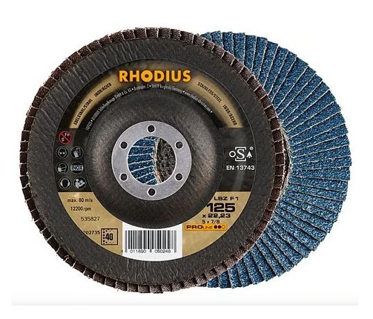 Kotouč lamelový 125 mm LGZ F1 Z120 RHODIUS