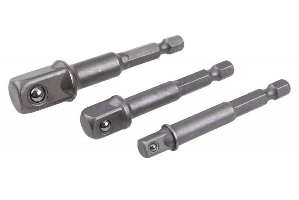 Sada adaptérů do vrtačky 1/4",  3/8",  1/2"