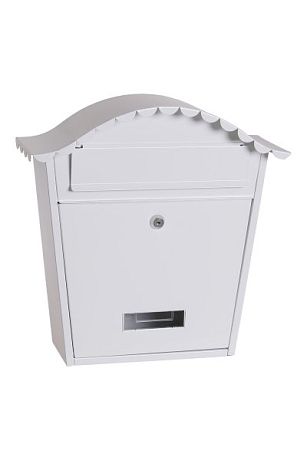Poštovní schránka bílá 37x36. 4x13. 4cm 981