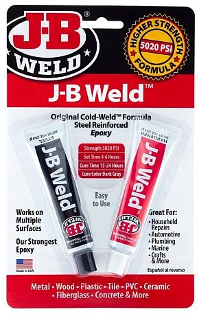 J-B WELD dvousložkové epoxidové lepidlo Cold-Weld (2x28,4g)