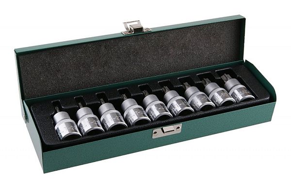 Hlavice torx FESTA 1/2&quot; sada 9ks Honiton (D)