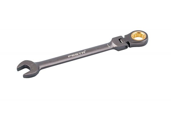Klíč ráčnový kloubový FESTA CrV 17mm 72T