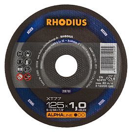 Řezný kotouč na ocel RHODIUS XT77