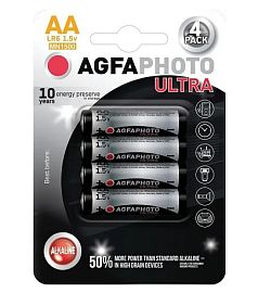 Baterie alkalická Ultra LR06/AA, blistr 4 ks