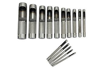 Sada děrovačů 2-22mm 15ks