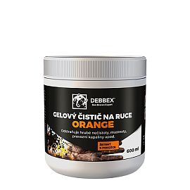 DEBBEX gelový čistič na ruce ORANGE 600ml