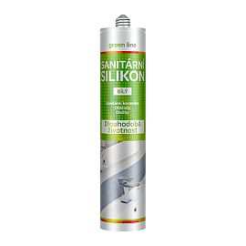 Den Braven silikon sanitární 280ml bílý Green Line