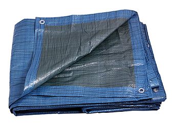 PE plachta zakrývací EKONOMIK 2x2m modrá