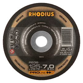 Brusný kotouč na nerezovou ocel RHODIUS RS38