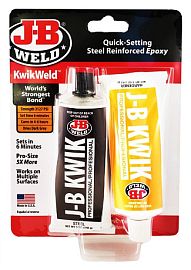 J-B WELD rychle tuhnoucí dvousložkové epoxidové lepidlo KwikWeld XL (2x142g)