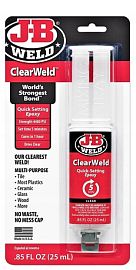 J-B WELD čiré rychleschnoucí epoxidové lepidlo ClearWeld (25ml)